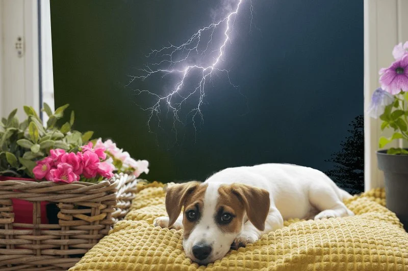 How to Calm a Nervous Pet During a Thunderstorm or Fireworks – Expert Tips