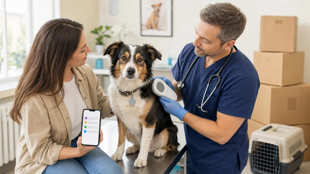 Moving With a Pet? Update the Microchip Contact Record