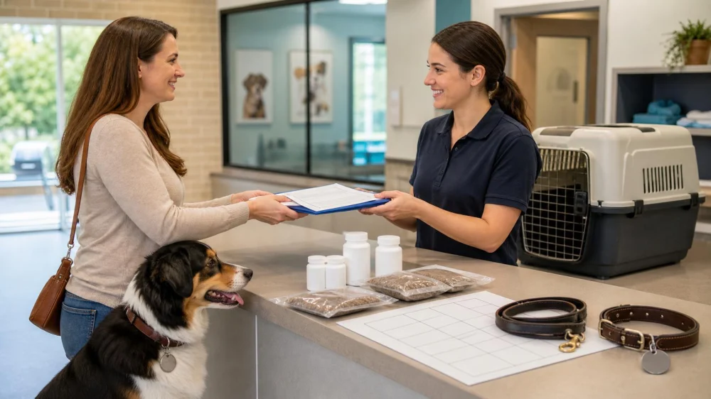 How to Prepare a Dog's Health Information for Boarding