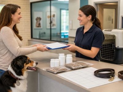 How to Prepare a Dog's Health Information for Boarding