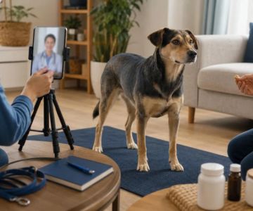 How to Prepare Your Dog for a Veterinary Video Visit