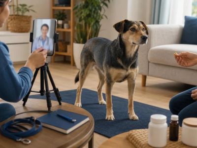 How to Prepare Your Dog for a Veterinary Video Visit