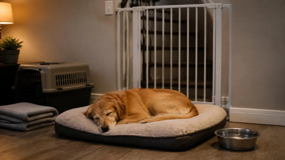 Pet Recovery After Anesthesia: Prepare a Quiet, Restricted Space