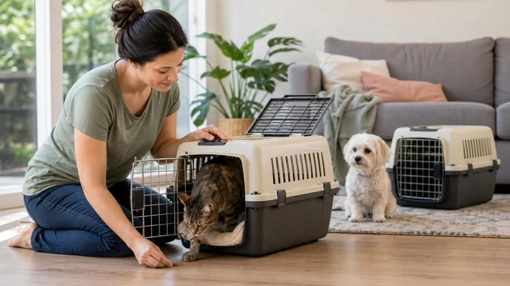 Pet Carrier Training: Build Calm Entry Before Travel Day
