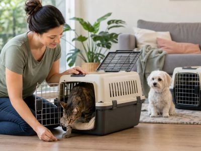 Pet Carrier Training: Build Calm Entry Before Travel Day