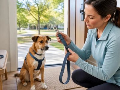 Dog Leash Hardware Check: Clip, Webbing, Handle, and Backup