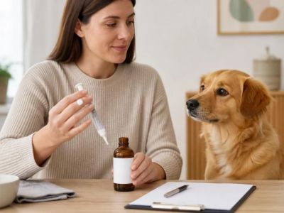 Pet Liquid Medication: Measure, Label, Syringe, and Log