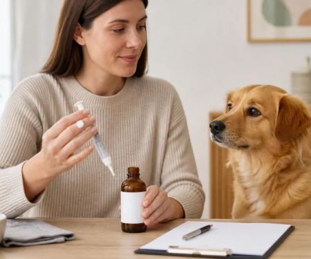 Pet Liquid Medication: Measure, Label, Syringe, and Log