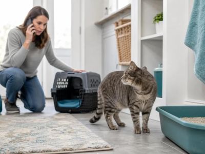 Cat Straining to Urinate? Treat a Possible Blockage as an Emergency