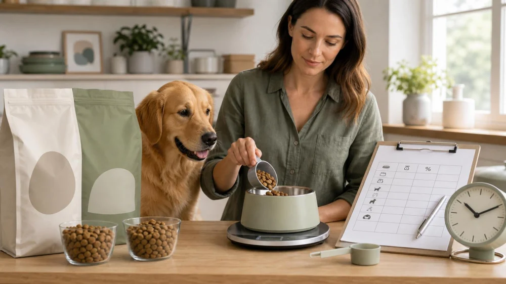 Pet Food Transition Log: Track Portions and Reactions