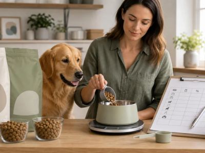 Pet Food Transition Log: Track Portions and Reactions