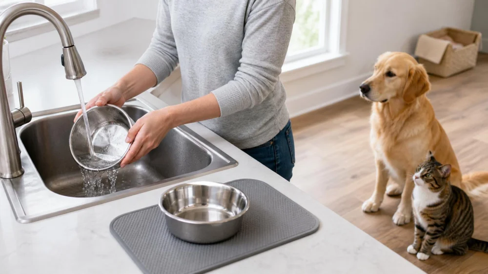 Pet Water Bowl Hygiene: Cleaning and Placement Guide
