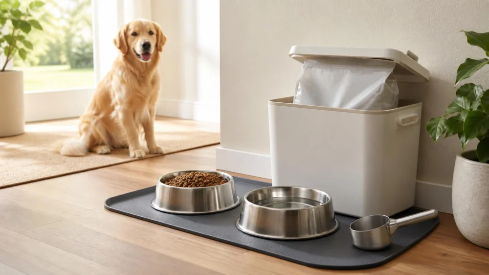 Pet Feeding Station Checklist: Store, Measure, Clean, and Observe