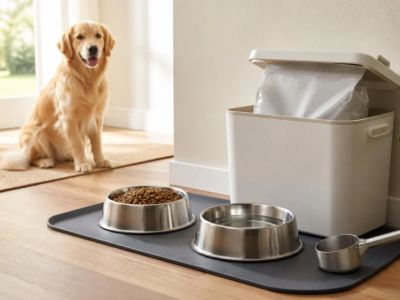 Pet Feeding Station Checklist: Store, Measure, Clean, and Observe