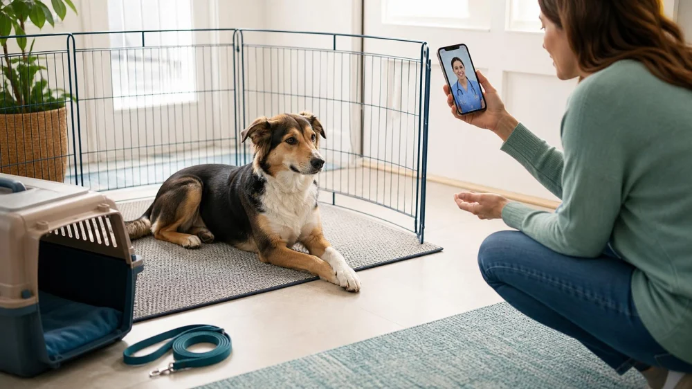 Pet Limping After Activity: Restrict Movement and Call the Veterinarian