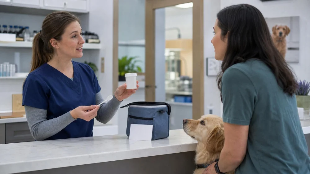 Pet Stool Sample: Collect, Label, Store, and Deliver