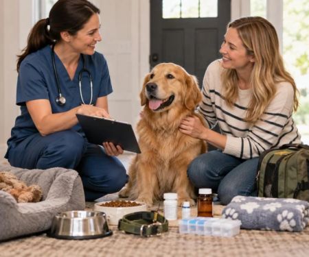 Pet Sitter Handoff: Routine, Medicines, and Contacts