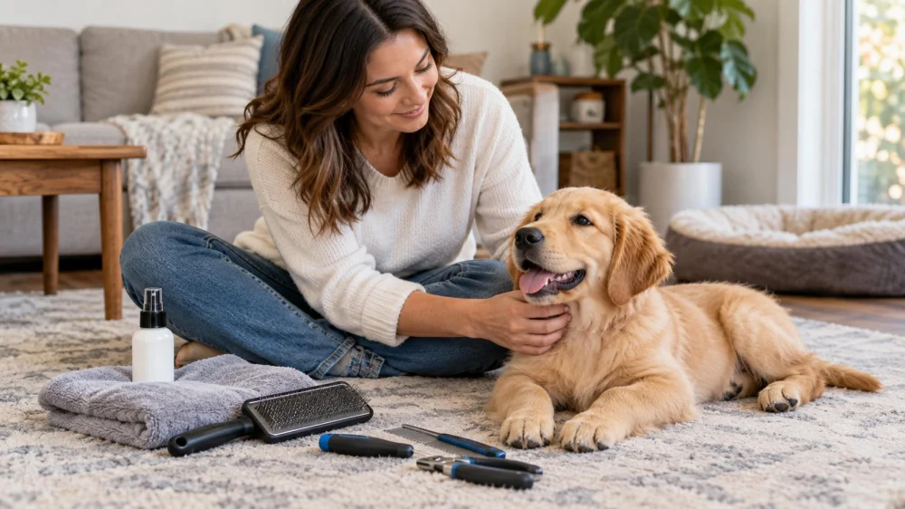 Puppy Grooming Practice: Touch, Tools, and Short Sessions