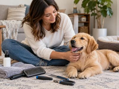 Puppy Grooming Practice: Touch, Tools, and Short Sessions
