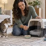 Cat Carrier Practice: Location, Treats, Door, and Travel
