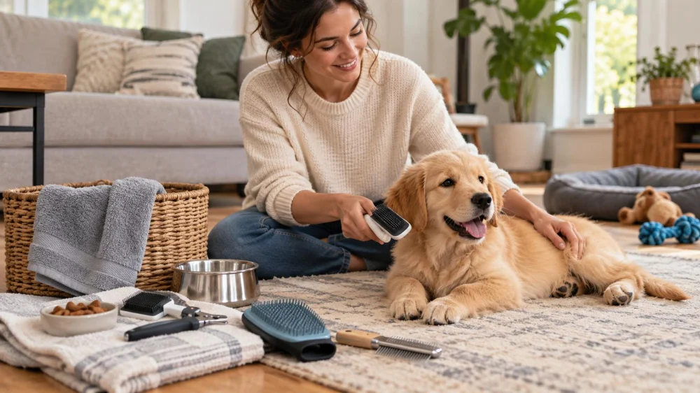 Puppy Grooming Introduction: Tools, Touch, and Short Sessions