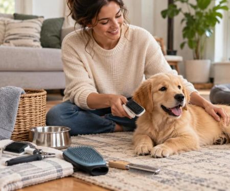 Puppy Grooming Introduction: Tools, Touch, and Short Sessions