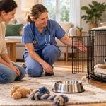 Puppy Crate Location: Space, Temperature, and Routine