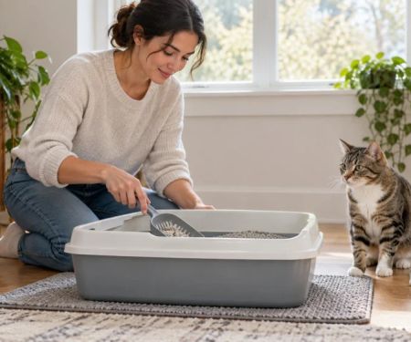 Cat Litter Box Changes: Timing, Cleaning, and Vet Call