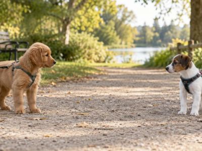Puppy Social Visit Plan: Distance, Duration, and Exit