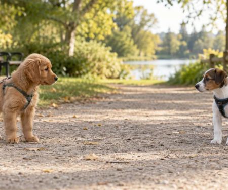 Puppy Social Visit Plan: Distance, Duration, and Exit