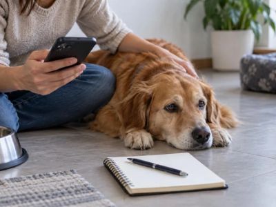 Pet Vomiting Notes: Timing, Contents, and Vet Contact