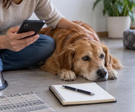 Pet Vomiting Notes: Timing, Contents, and Vet Contact