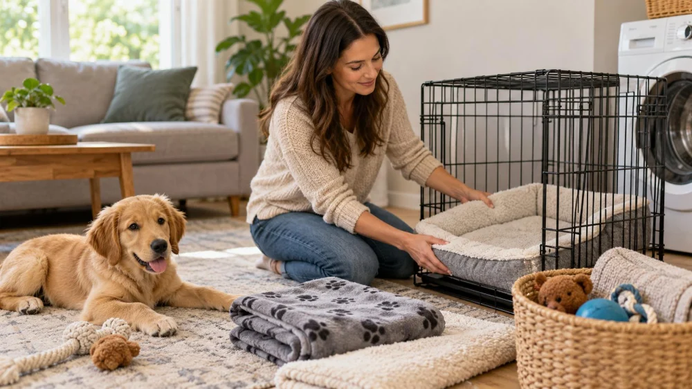 Puppy Crate Bedding: Fit, Chewing, Washing, and Comfort