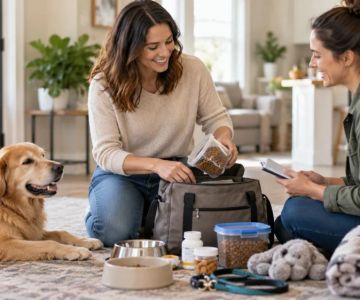 Pet Sitter Handoff: Feeding, Medication, and Contacts