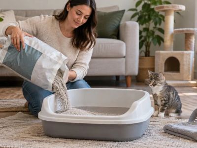 New Kitten Litter Setup: Box, Substrate, and Cleaning