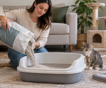 New Kitten Litter Setup: Box, Substrate, and Cleaning