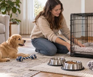 Puppy Crate Setup: Size, Bedding, Location, and Routine