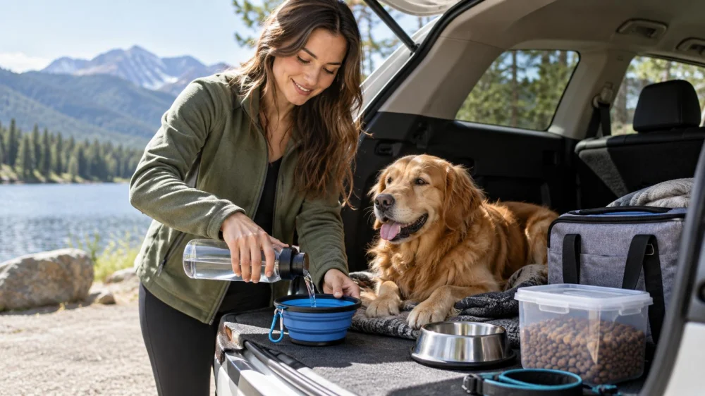 Pet Travel Bowl Plan: Material, Water, and Clean Storage