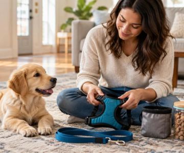 Puppy Leash Introduction: Fit, Reward, and Short Sessions
