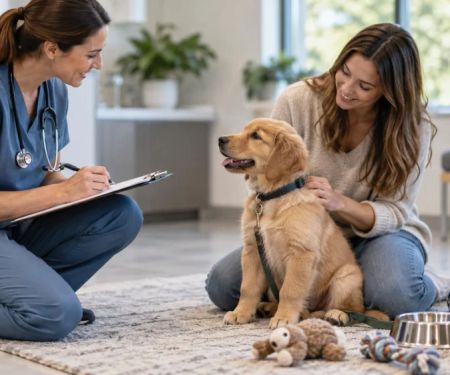 Puppy Social Visit: Pace, Space, and Exit Signals