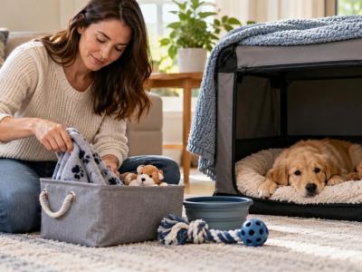 Puppy Noise Retreat: Location, Routine, and Comfort