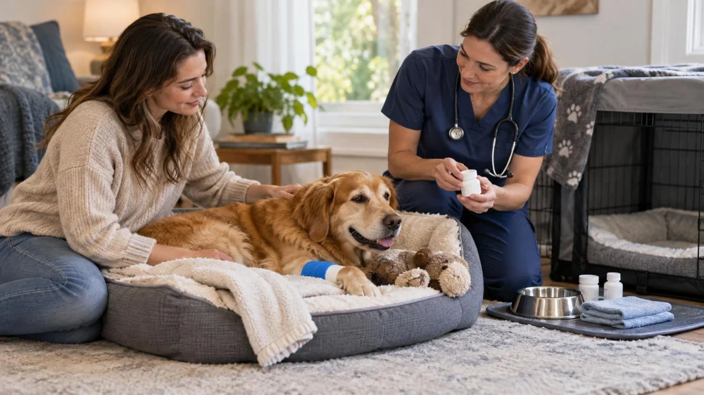 Pet Recovery Space: Set Up Rest After Vet Care