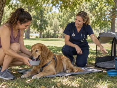 Pet Heat Safety Plan: Shade, Water, Travel, and Signs