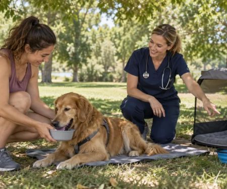 Pet Heat Safety Plan: Shade, Water, Travel, and Signs